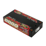 Gens ace Redline Series 8000mAh 1S2P 3.8V 130C HardCase #65 HV Lipo Battery