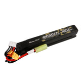 Gens ace 25C 1500mAh 3S1P 11.1V Nunchuck 2X Airsoft Gun Lipo Battery with mini Tamiya Plug