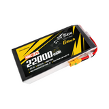 TATTU NMC Semi-solid 22000mAh 5C 22.2V 6S1P G-Tech Lipo Battery Pack with XT90S-F Plug