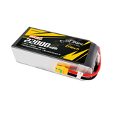 TATTU NMC Semi-solid 22000mAh 5C 22.2V 6S1P G-Tech Lipo Battery Pack with XT90S-F Plug