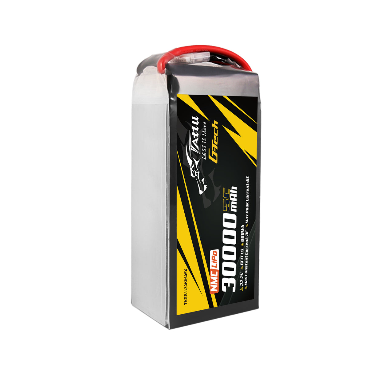 TATTU NMC Semi-solid 30000mAh 5C 22.2V 6S1P G-Tech Lipo Battery Pack with XT90-S Plug