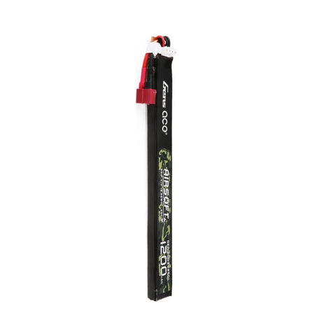 Gens Ace 25C 1200mAh 3S1P 11.1V Airsoft Gun Lipo Battery with T Plug Long size