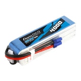 Gens ace 4000mAh 22.2V 60C 6S1P Lipo Battery Pack with EC5 Plug