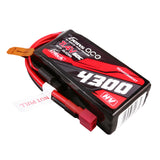 Gens ace G-Tech 4300mAh 3S1P 11.4V 60C Lipo Battery with T-plug