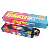 Gens ace Advanced 4500mAh 11.4V 100C 3S1P HardCase Lipo Battery Pack with XT60