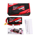 Gens ace G-Tech 4300mAh 3S1P 11.4V 60C Lipo Battery with T-plug