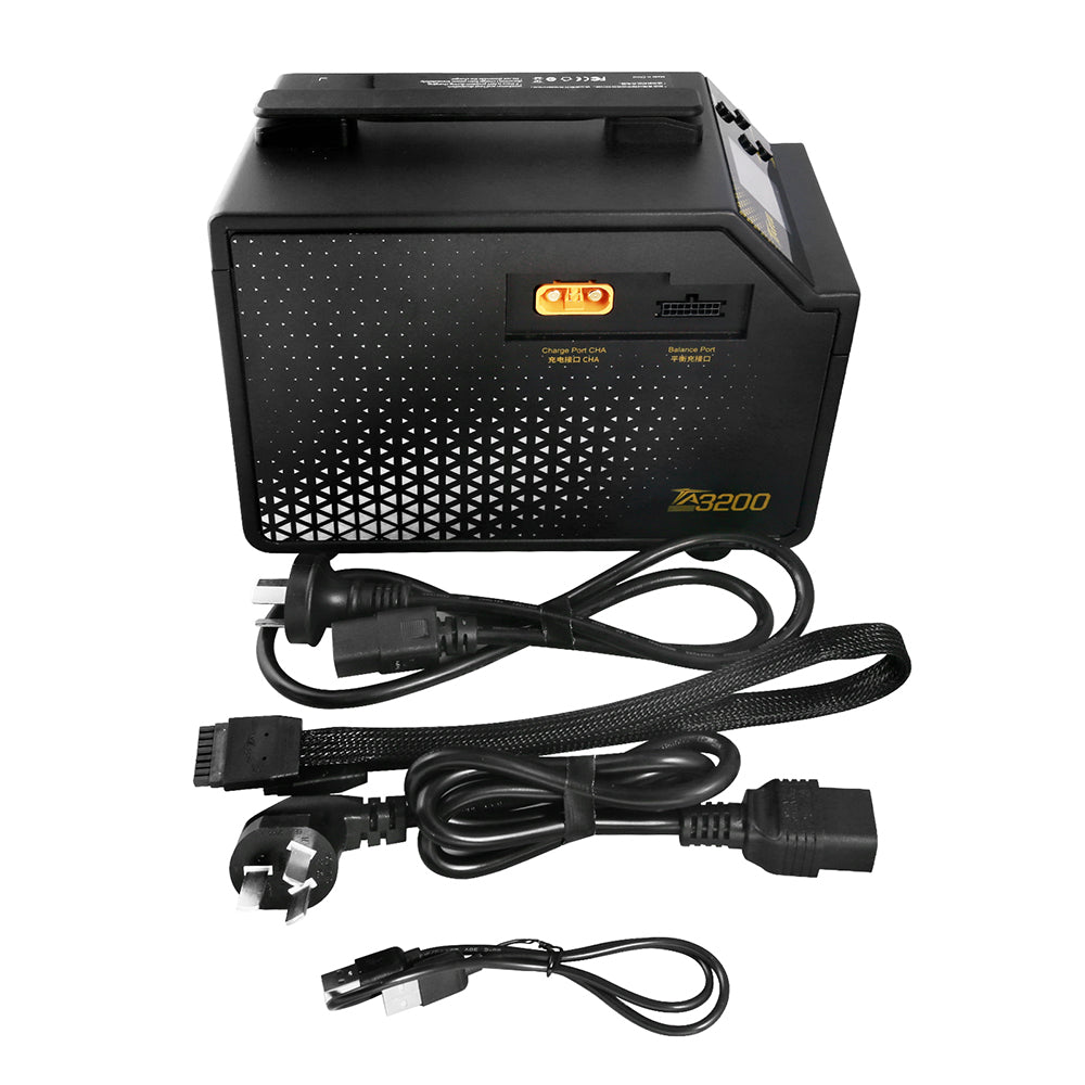 Tattu Dual-channel Smart Charger 60A/3200W for 6S-14S LiPo Tattu Battery