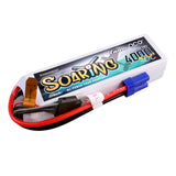 Gens ace G-Tech Soaring 4000mAh 14.8V 30C 4S1P Lipo Battery Pack with EC5 plug