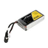 Tattu 2500mAh 2S 7.4V replacement lipo battery pack with DC5.5mm plug for Fatshark Goggles