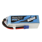 Gens ace 6S 6000mAh 22.2V 45C Lipo Battery with EC5 Plug