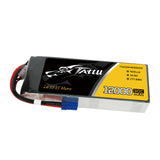 Tattu 12000mAh 14.8V 30C 4S1P Lipo Battery Pack with EC5