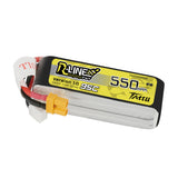 Tattu R-Line 550mAh 4S 14.8V 95C Lipo Battery with XT30