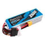 Gens ace G-Tech 2500mAh 22.2V 80C 6S1P Lipo Battery Pack with XT60 plug