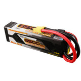 Gens ace G-Tech  Advanced 6500mAh 11.4V 100C 3S1P HardCase 60# Lipo Battery Pack with EC5