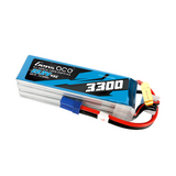 Gens ace 3300mAh 22.2V 45C 6S1P Lipo Battery Pack with EC5 Plug