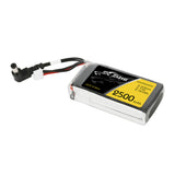 Tattu 2500mAh 2S 7.4V replacement lipo battery pack with DC5.5mm plug for Fatshark Goggles