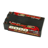 Gens ace Redline 1.0 6000mAh 2S2P 7.6V 130C HardCase 63# HV Shorty Lipo Battery