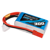 Gens ace 300mAh 11.1V 45C 3S1P Lipo Battery Pack with JST-SYP Plug