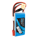 GENS ACE G-Tech LIPO 800MAH 7.4V 45C 2S1P LIPO BATTERY PACK