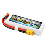 Gens ace Soaring 2200mAh 11.1V 30C 3S1P Lipo Battery Pack with XT60 Plug