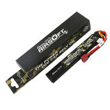 Gens ace 25C 1200mAh 2S1P 7.4V Airsoft Gun Lipo Battery with T Plug