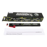 Gens Ace 25C 1200mAh 3S1P 11.1V Airsoft Gun Lipo Battery with T Plug Long size