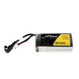 Tattu 2500mAh 2S 7.4V replacement lipo battery pack with DC5.5mm plug for Fatshark Goggles