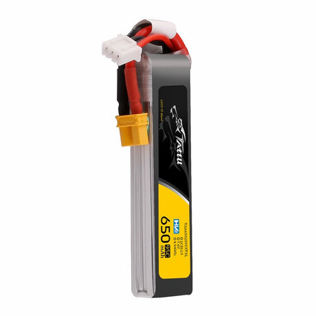 Tattu 2s 650mAh 95C7.6V HV Lipo Battery with XT30 Long-Pack