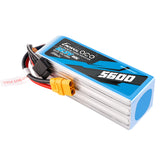 Gens Ace G-Tech 5600mAh 22.2V 80C 6S1P XT90 LIPO Battery Pack