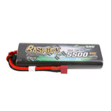 Gens ace G-Tech 5500mAh 7.6V 2S 60C HV car Lipo Battery Pack Hardcase 20# with T Plug