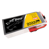 Tattu NMC 20000mAh 22.2V 5C 6S1P Lipo Battery Pack with AS150+XT150 plug