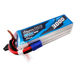 Gens ace G-Tech 3000mAh 22.2V 60C 6S1P Lipo Battery Pack with EC5 plug