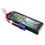 Gens ace bashing series 5000mAh 7.4V 2S 60C Lipo Battery Pack with EC5 plug