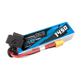 Gens Ace G-Tech 1450mAh 22.2V 45C 6S1P Lipo Battery Pack with XT60 Plug