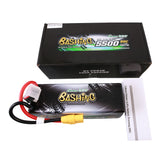 Gens ace 5500mAh 4S 14.8V 60C HardCase RC car Lipo Battery 14#