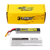 Tattu R-Line 550mAh 7.4V 2S1P 95C Lipo Battery Long-Pack