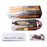 Gens ace Advanced G-Tech 10000mAh 15.2V 100C 4S2P HardCase 61#Lipo Battery Pack with EC5