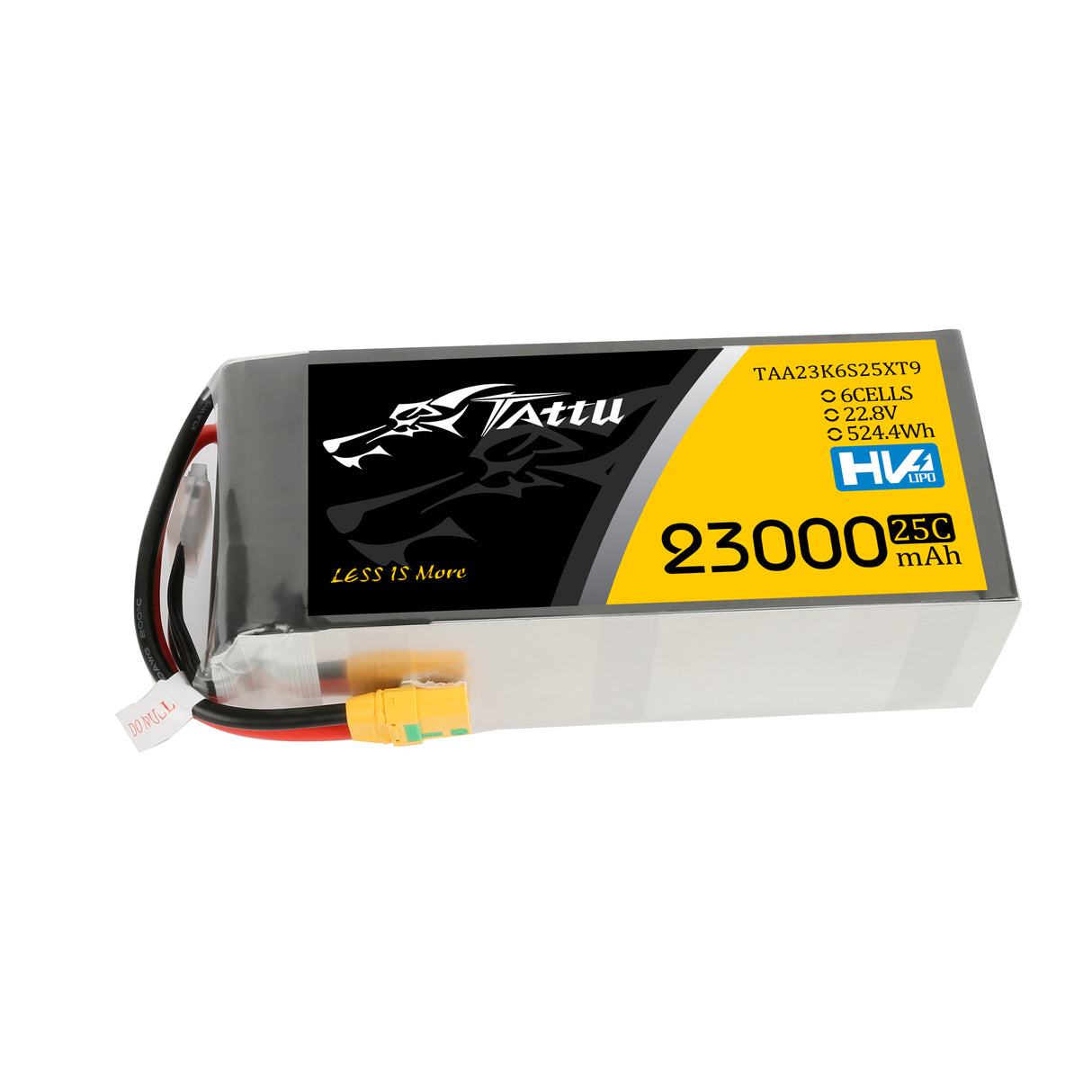 Tattu 23000mAh 22.8V 25C 6S1P HV High Voltage Lipo Battery Pack With XT90-S