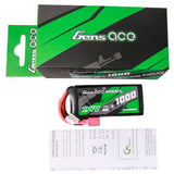 Gens ace 35C 1000mAh 2S1P 7.4V Airsoft Gun Lipo Battery with T Plug