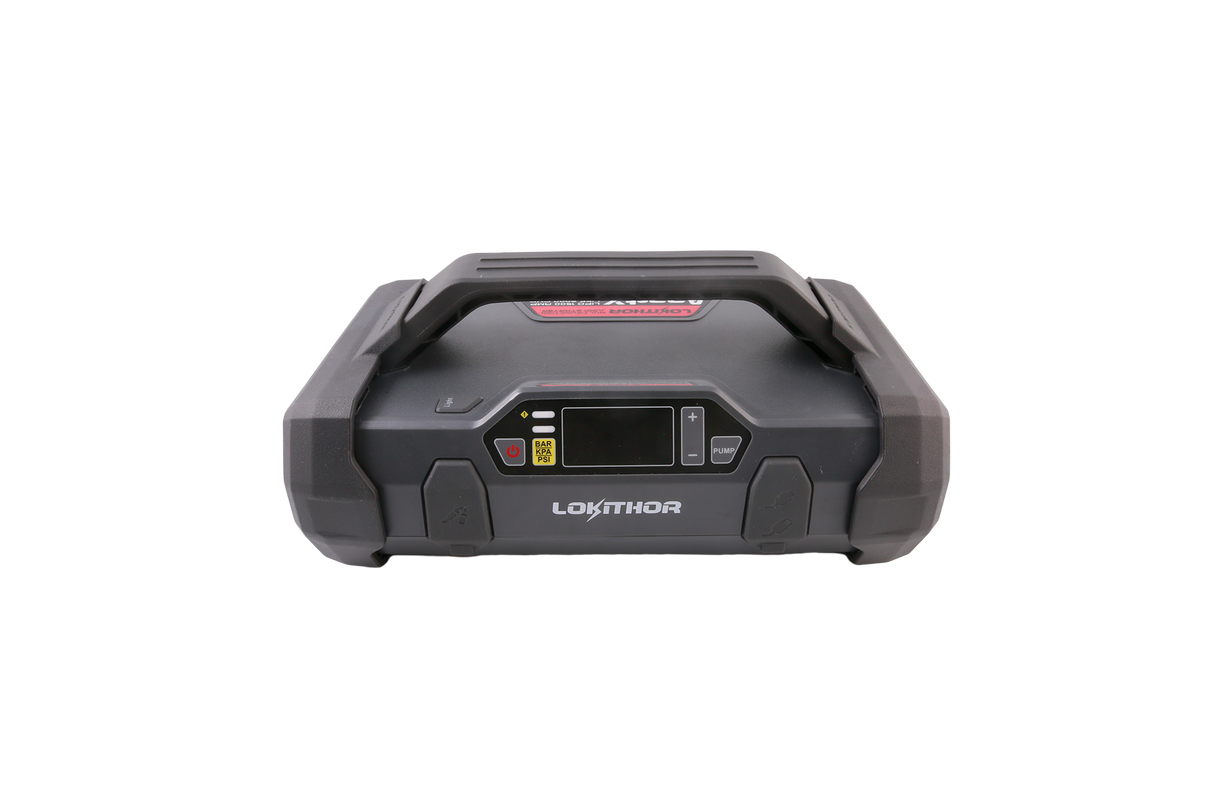 12V LOKITHOR ApartX Detachable Battery with Jump Starter / Power Bank / LED Light / Air Inflator 4 IN 1