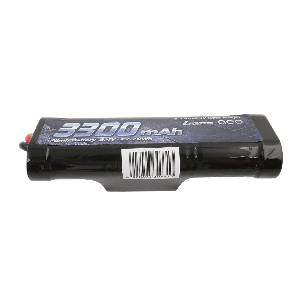 Gens ace 3300mAh 8.4V 7-Cell NiMH Hump Battery Pack  with T plug