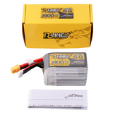 Tattu R-Line Version 5.0 1800mAh 22.2V 150C 6S Lipo Battery Pack with XT60 Plug