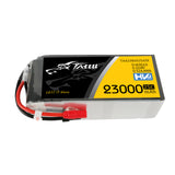 Tattu 23000mAh 22.8V 25C 6S1P HV High Voltage Lipo Battery Pack With XT150+AS150