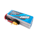 Gens ace G-Tech 2800mAh 22.2V 60C 6S1P Lipo Battery Pack with XT60 plug