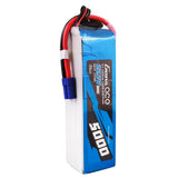 Gens ace G-Tech 5000mAh 22.2V 60C 6S1P Lipo Battery Pack with EC5 Plug