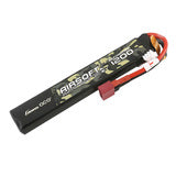 Gens ace 25C 1200mAh 2S1P 7.4V Airsoft Gun Lipo Battery with T Plug