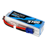 Gens ace 3700mAh 22.2V 60C 6S1P Lipo Battery Pack with EC5 Plug