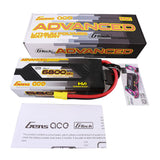 Gens ace G-Tech Advanced 6800mAh 22.8V 100C 6S1P HardCase 61#Lipo Battery Pack with EC5