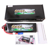 Gens ace G-Tech 6500mAh 11.1V 60C 3S Lipo Battery Pack with EC5-Bashing Series