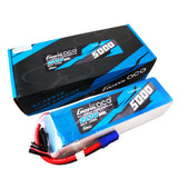 Gens ace G-Tech 5000mAh 22.2V 60C 6S1P Lipo Battery Pack with EC5 Plug